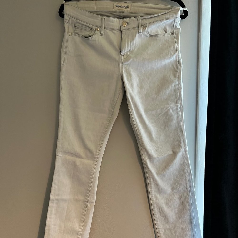 Madewell White Jeans